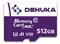 Tarjeta Dehuka de Memoria 512GB Micro SD